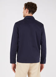 Cotton Harrington Jacket - Navy
