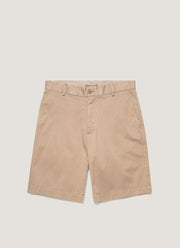 Men's Chino Shorts in Dark Stone