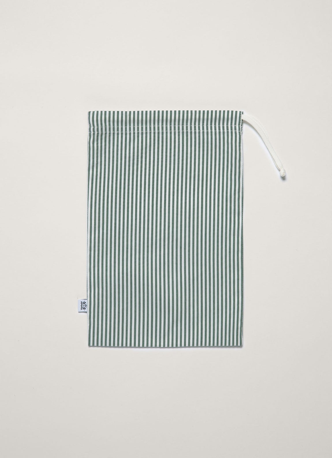 Men's Drawstring Swim Shorts in Dusk Green/White