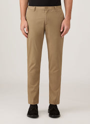 Men's Slim Fit Chino in Dark Stone