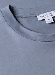 Men's Riviera Midweight T-shirt in Vintage Blue