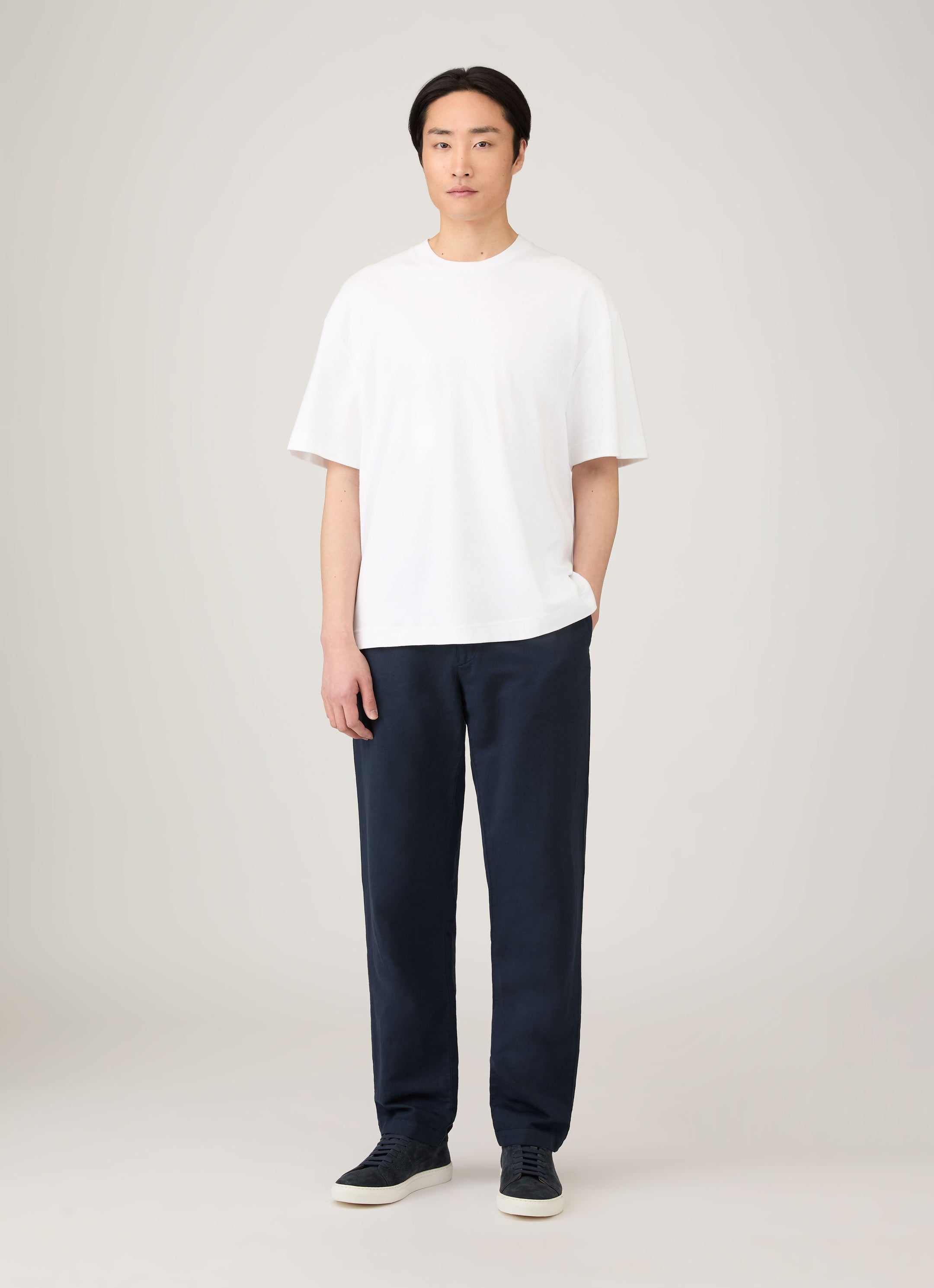 Men's Oversized Heavyweight T-shirt in White