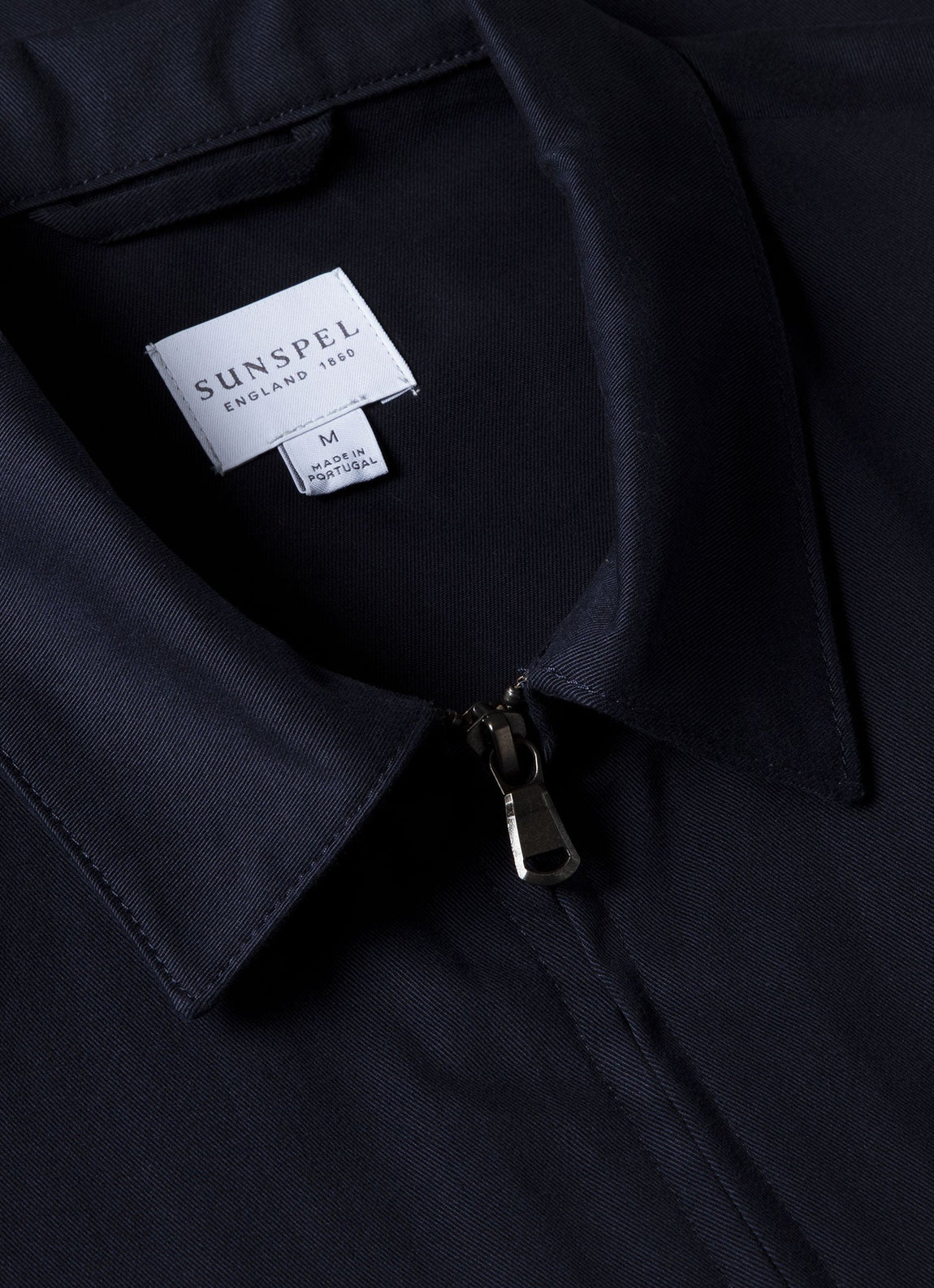 Cotton Harrington Jacket - Navy