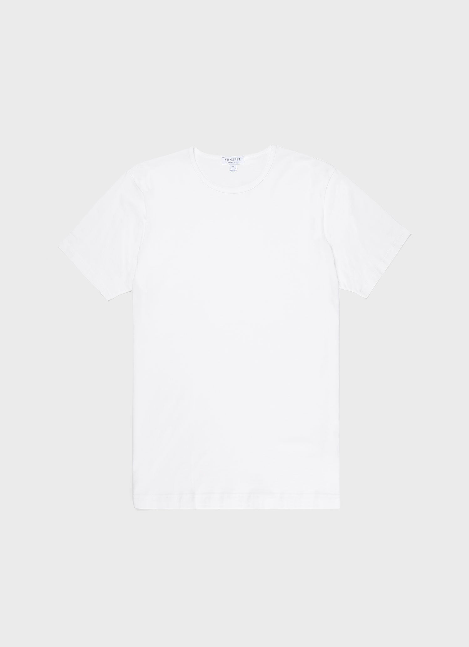 Men's Superfine Underwear T-shirt in White