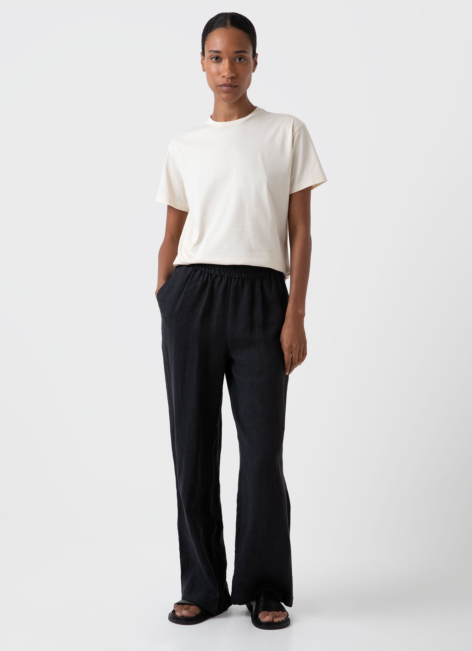 Women's Boy Fit T-shirt in Undyed