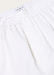 Men's Classic Boxer Short in White