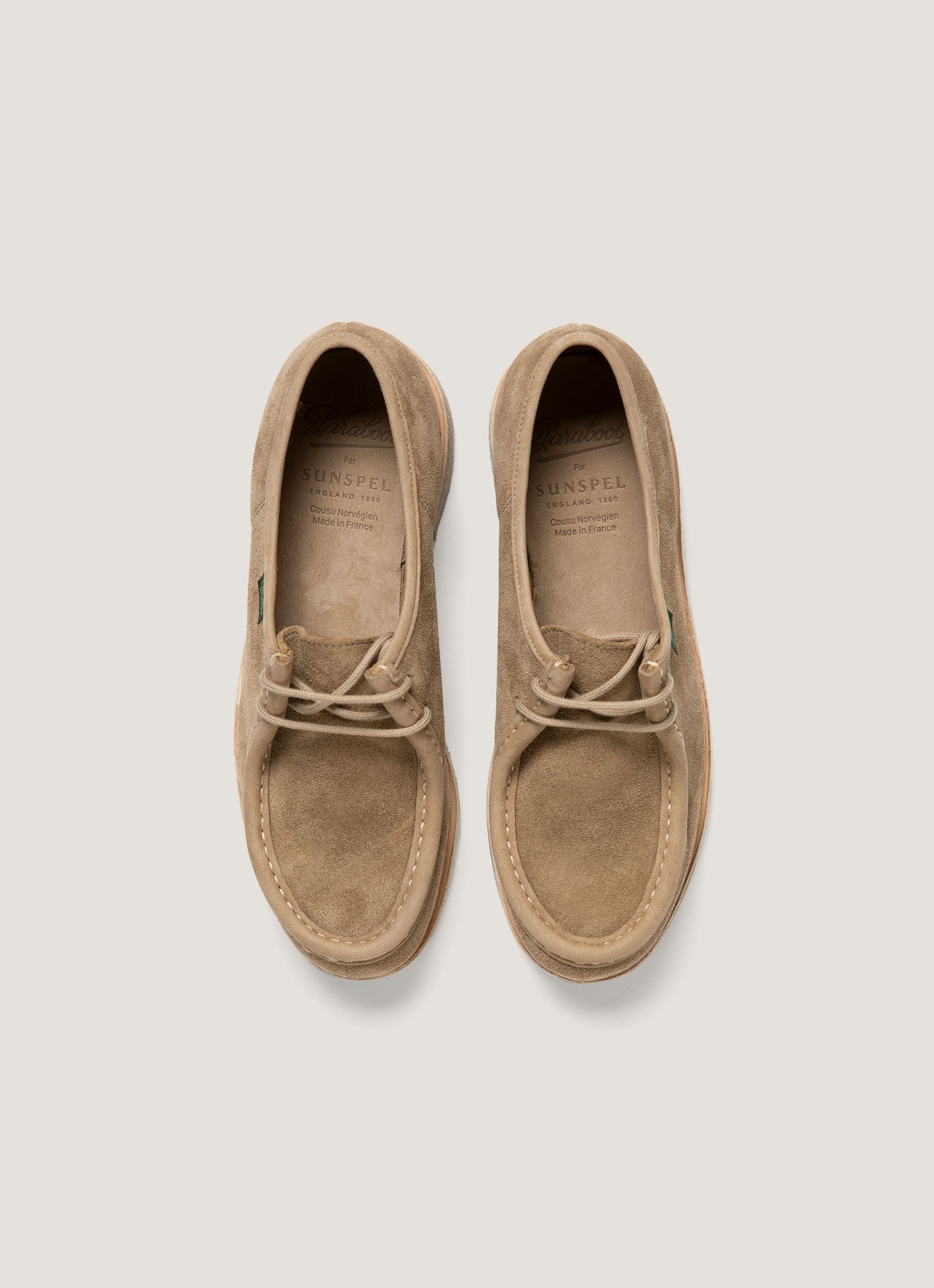 Paraboot Suede Michael in Dark Sand