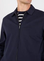 Cotton Harrington Jacket - Navy