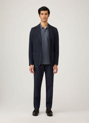 Men's Riviera Polo Shirt in Slate Blue