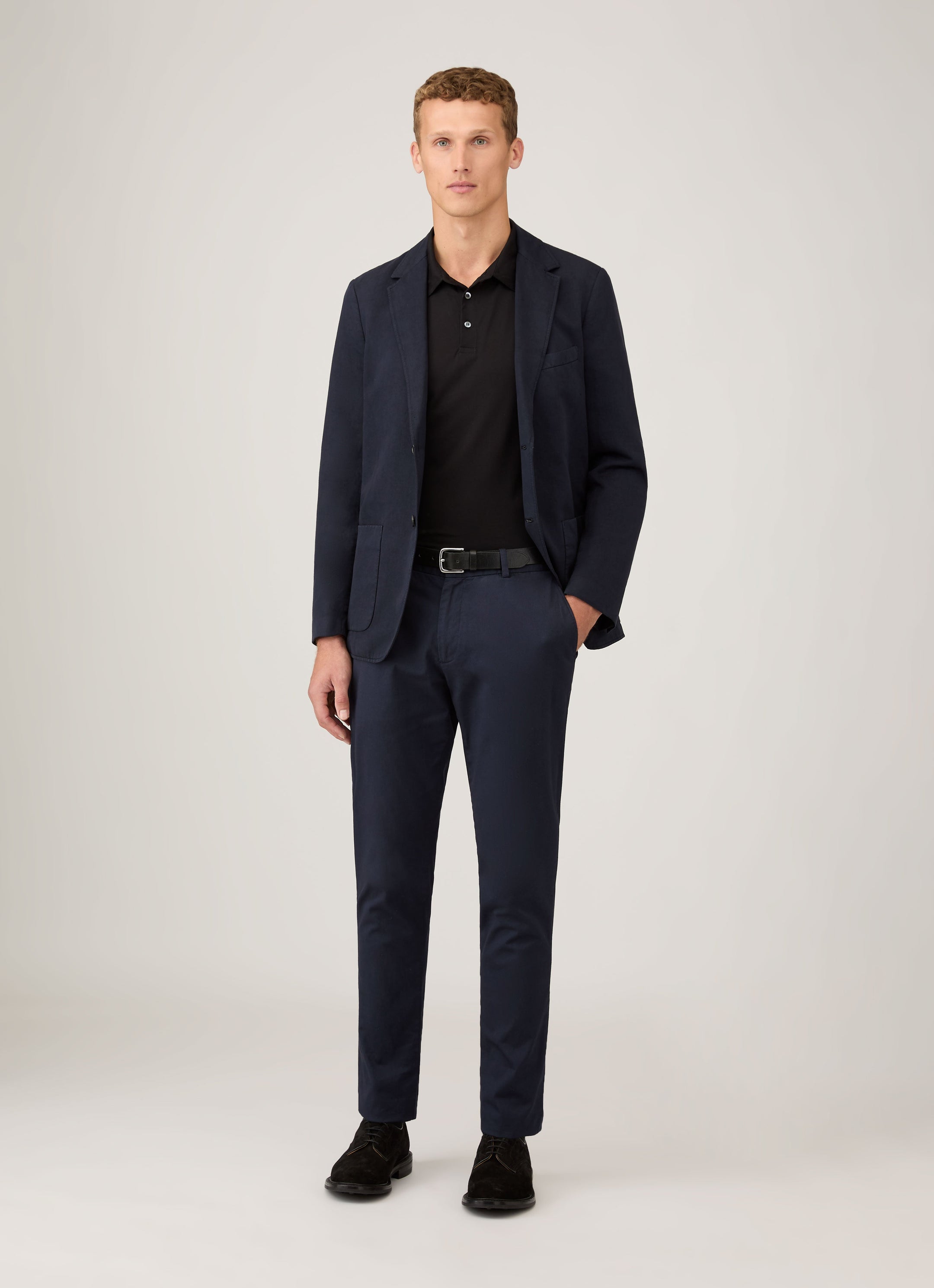 Men's Slim Fit Chino in Navy