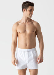 Men's Classic Boxer Short in White