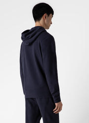 Men's Loopback Zip Hoodie in Navy