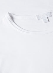 Men's Sea Island Cotton Underwear T-shirt in White