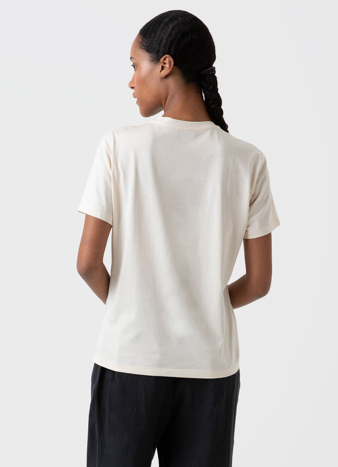 Women's Boy Fit T-shirt in Undyed